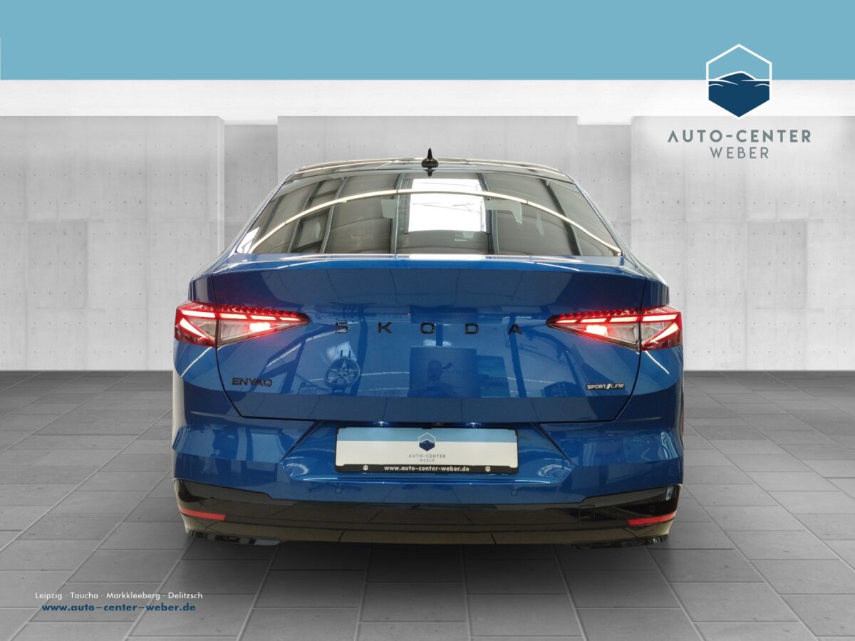 Skoda Enyaq 85 Coupe Sportline Automatik *AHK*HUP*Navi – Bild 5