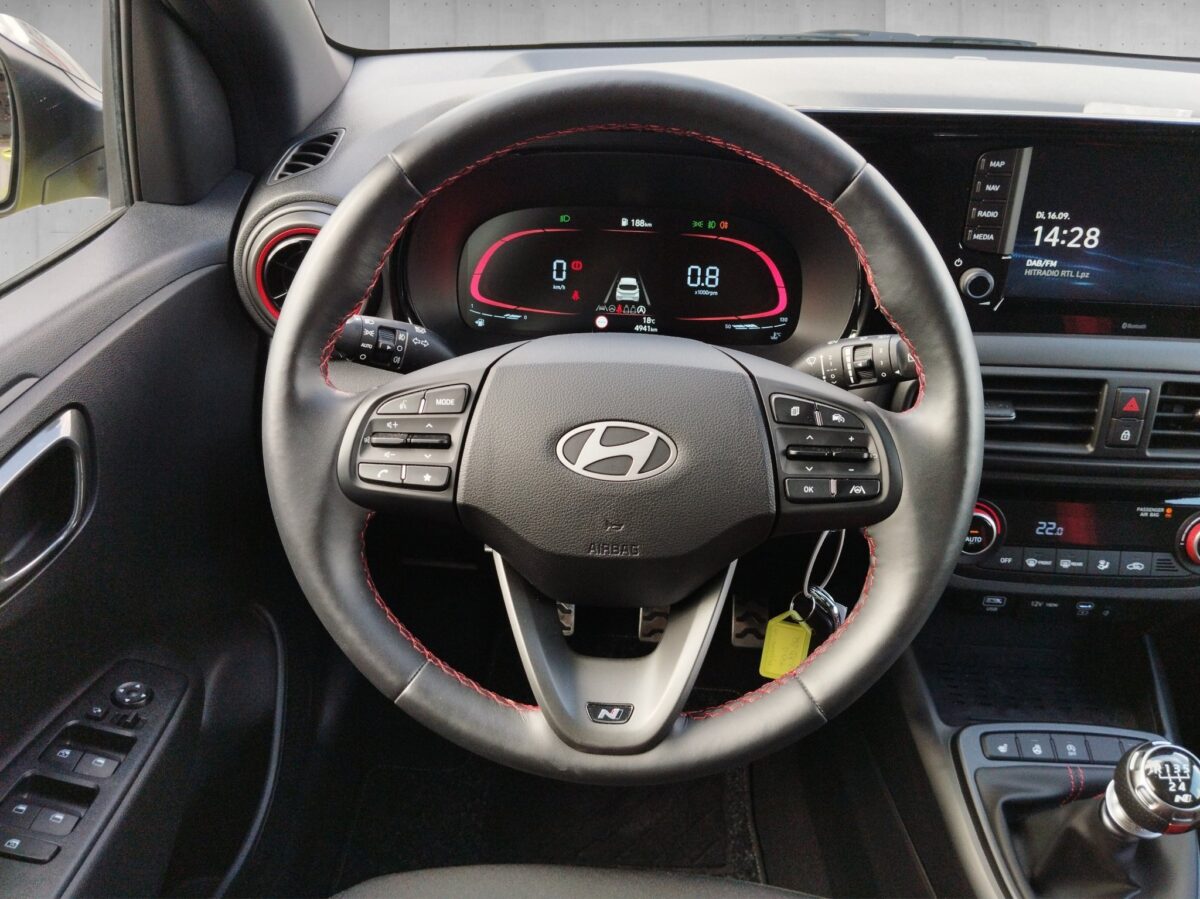 Hyundai i10 FL 1.0 T-GDI N Line DynLicht*Fernlichtass. – Bild 10